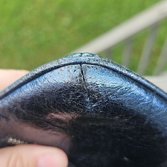 Brighton Metallic Blue Crossbody Bag - Picture 6 of 8